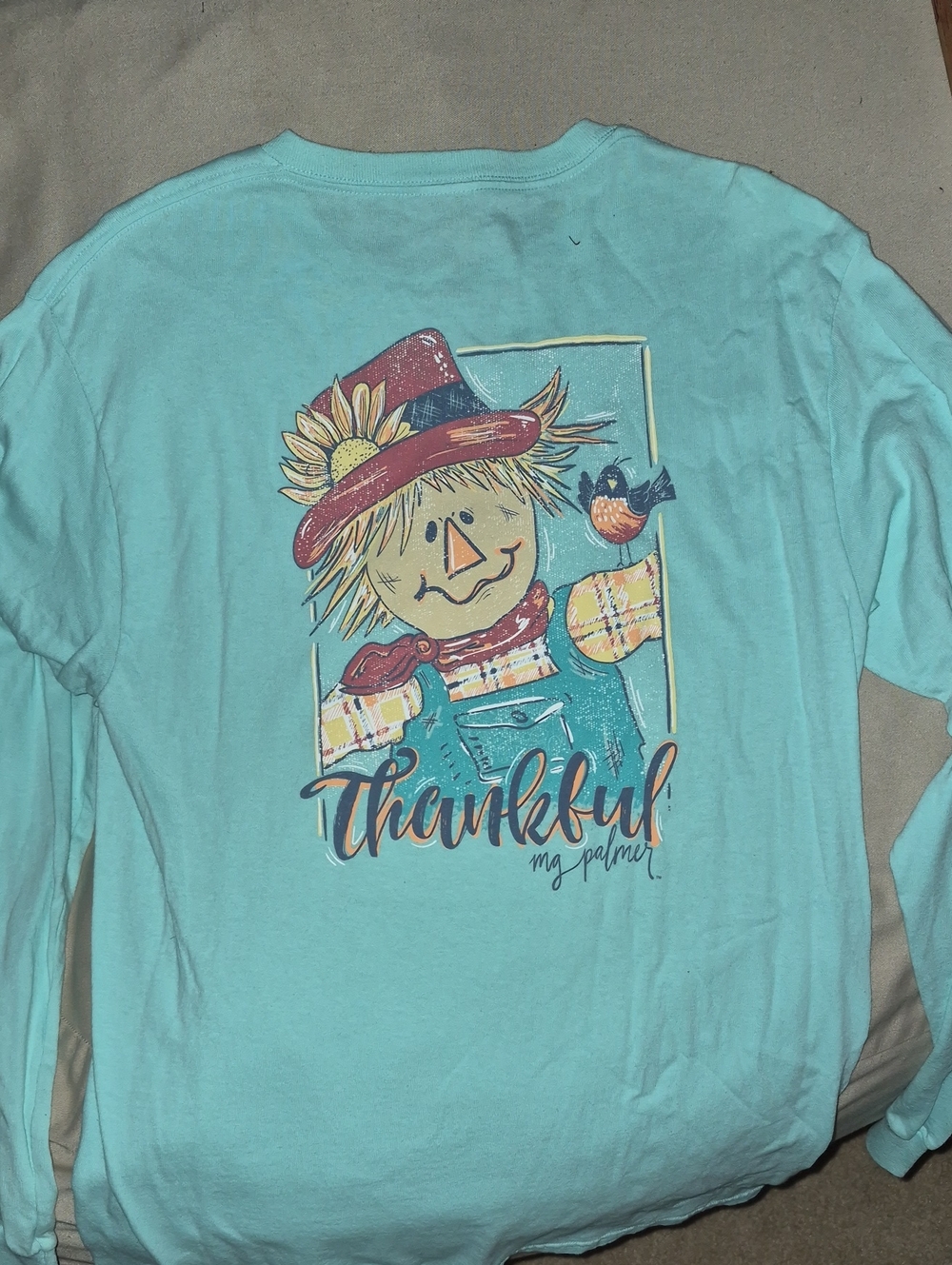 Thankful Scarecrow Fall Tee